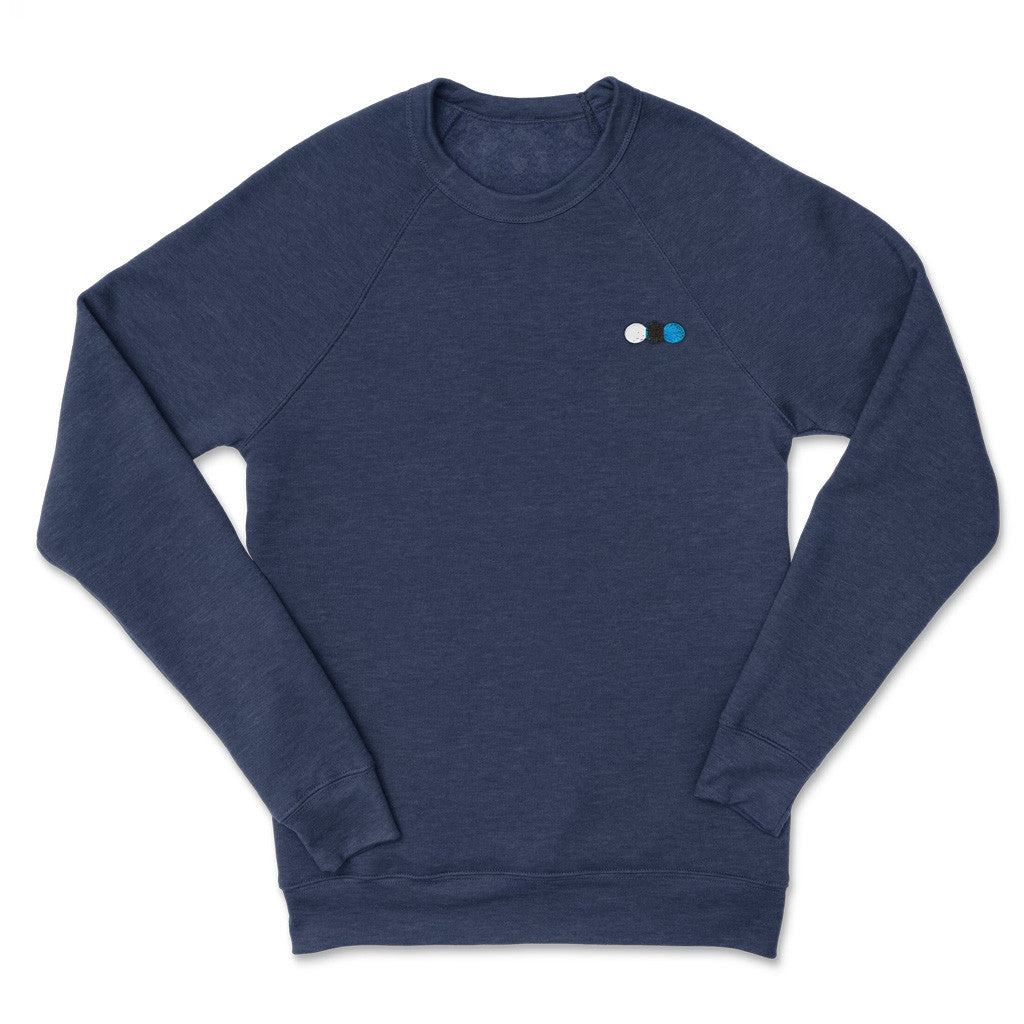 Letterboxd Merch Dots Logo Embroidered Navy Sweatshirt Gifts For Friends - Lilybirchmarket