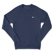 Letterboxd Merch Dots Logo Embroidered Navy Sweatshirt Gifts For Friends - Lilybirchmarket