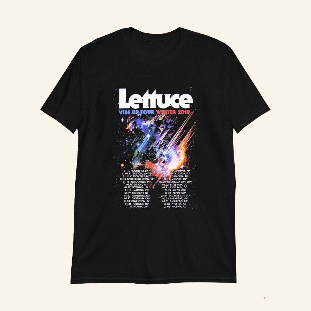 Lettuce Vibe Up Winter 2019 Tour Dates T-Shirt Lettuce Merch Music Gift Ideas For Guys - Lily Birch Market