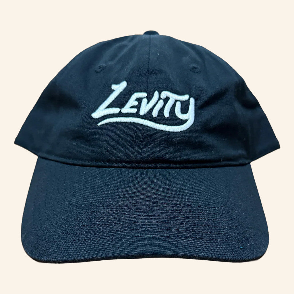 Levity Merch Levity Logo Black Embroidered Hat Music Gift Ideas For Guys - Lilybirchmarket