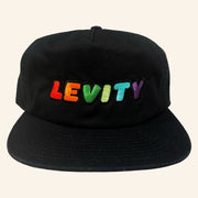 Levity Merch Levity Rainbow Embroidered Snapback Hat Gift Ideas For Music Lovers - Lilybirchmarket