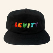 Levity Merch Levity Rainbow Embroidered Snapback Hat Presents For Music Lovers - Lilybirchmarket
