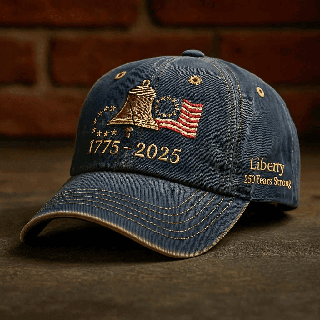 Liberty 250 Years Strong 1775 2025 Hat USA Patriotic Hat Gifts For Father - Lilybirchmarket