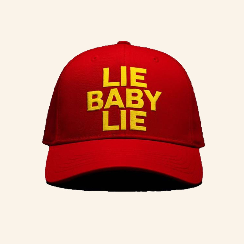 Lie Baby Lie Hat Embroidered Birthday Gifts For Music Lovers - Lilybirchmarket