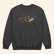 Life Series Merch Space And Hearts Sweatshirt Great Gifts For Besties - Lilybirchmarket