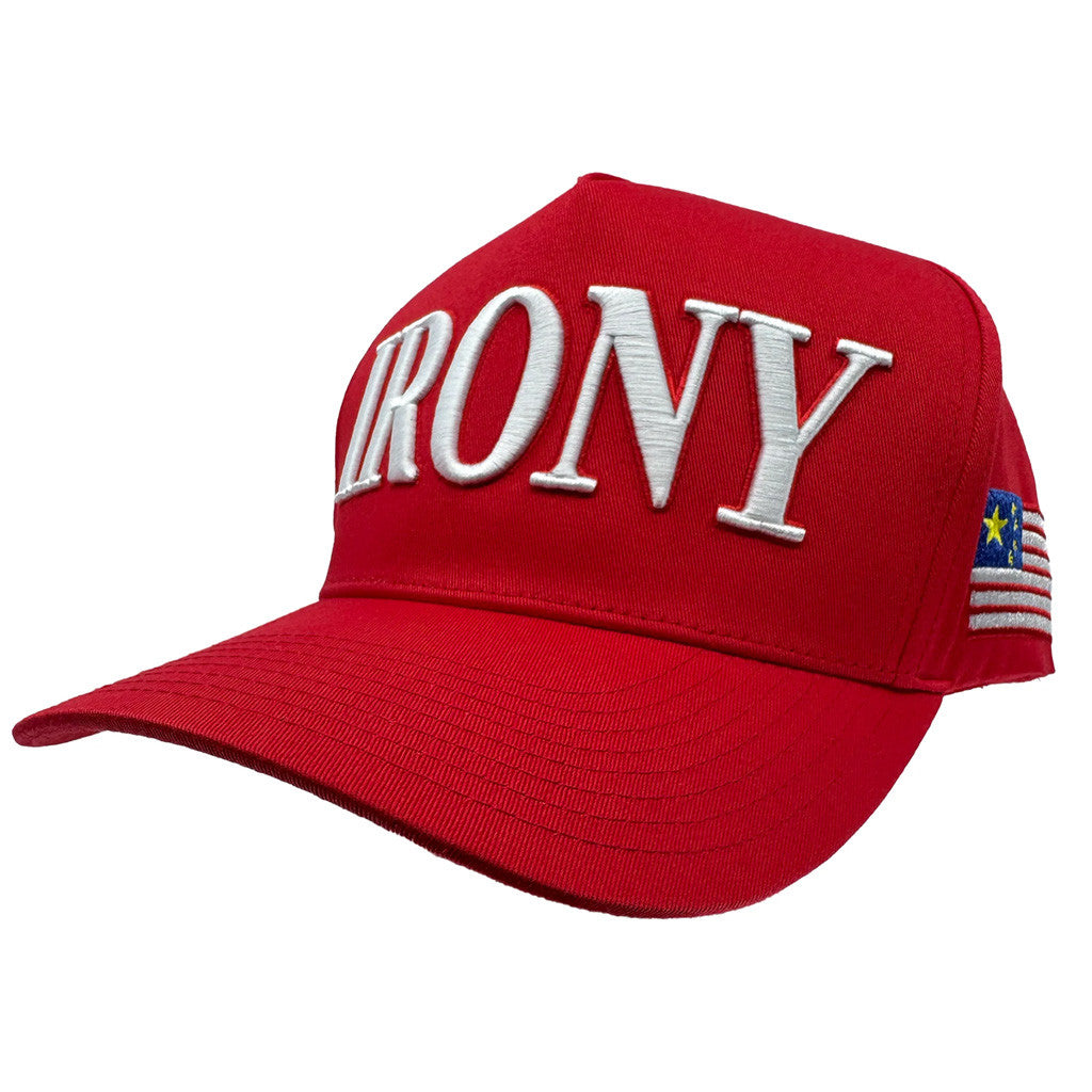 Lil Darkie Merch IRONY Embroidered Hat Birthday Gift For Rapper Fans - Lilybirchmarket