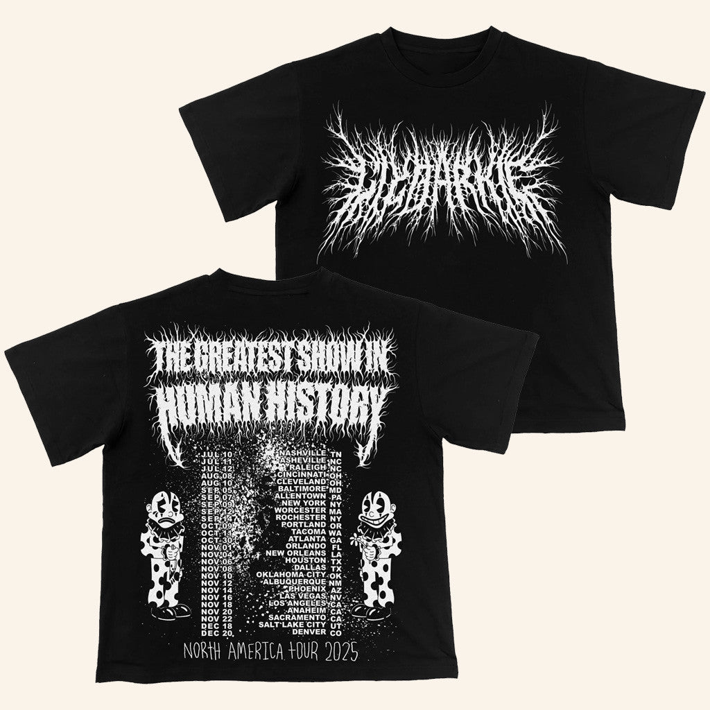 Lil Darkie Merch Tour Death Metal Black T-Shirt Gifts For Rap Lovers - Lily Birch Market