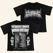 Lil Darkie Merch Tour Death Metal Black T-Shirt Gifts For Rap Lovers - Lily Birch Market