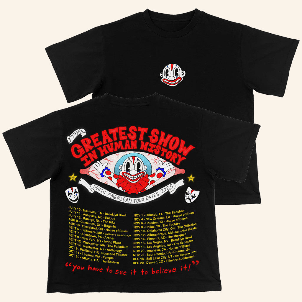 Lil Darkie Merch Tour Poster Black T-Shirt Best Gifts For Hip Hop Lovers - Lily Birch Market