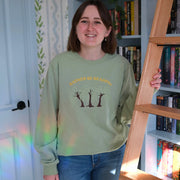 Lilsimsie Merch Rather Be Reading Willow Crewneck Sweatshirt Gifts For Sister - Lilybirchmarket