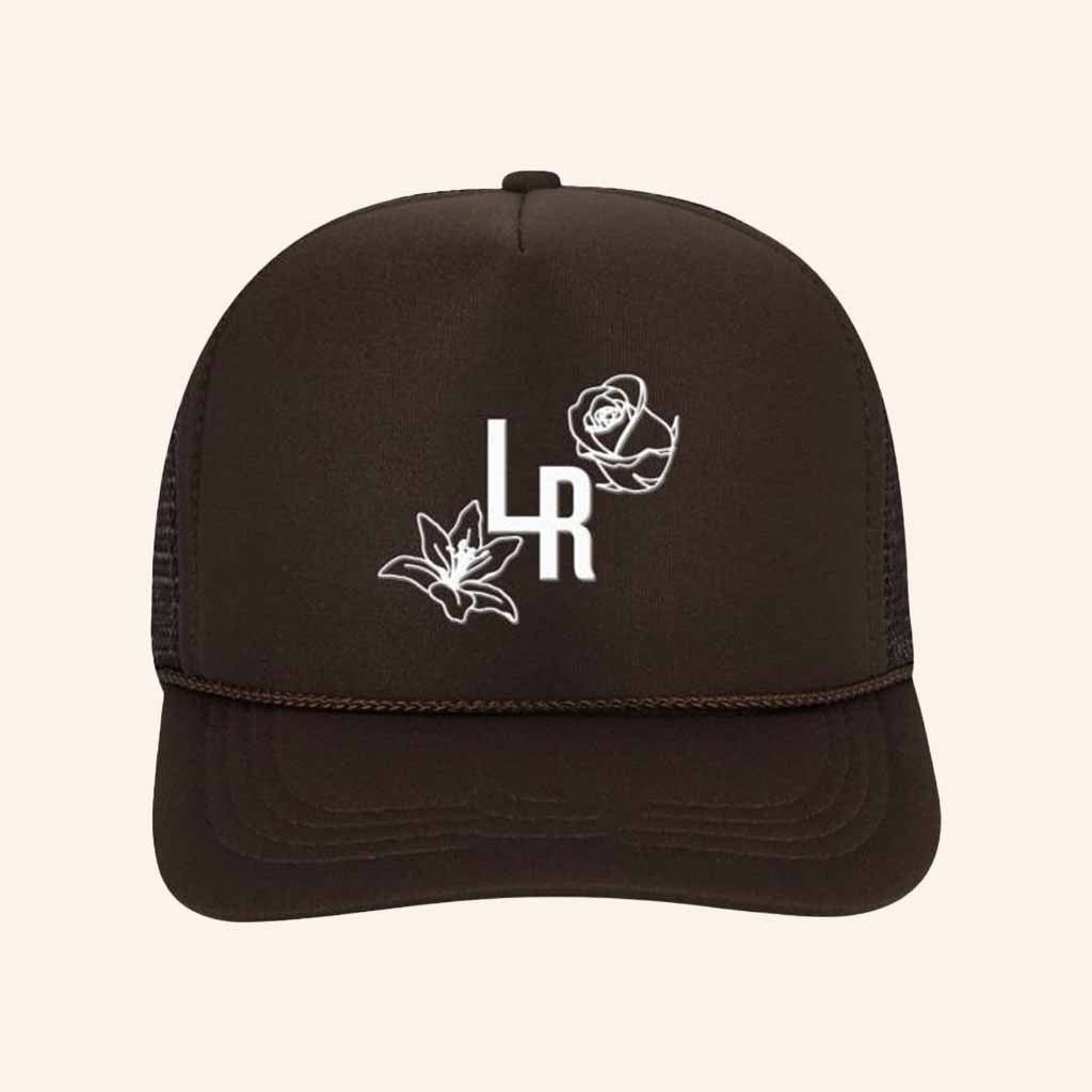 Lily Rose Music Merch Flower Trucker Hat Gift Ideas For Fans - Lilybirchmarket