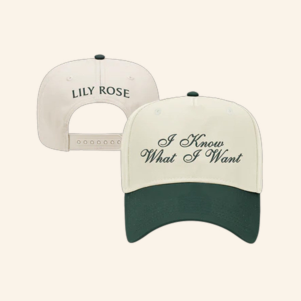 Lily Rose Music Merch I Know What I Want Hat Gifts For Music Fans - Lilybirchmarket