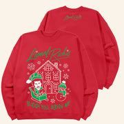 Lionel Richie Merch Lionel Richie Sleigh You Sleigh Me Red Sweatshirt Xmas Gifts For Him - Lilybirchmarket