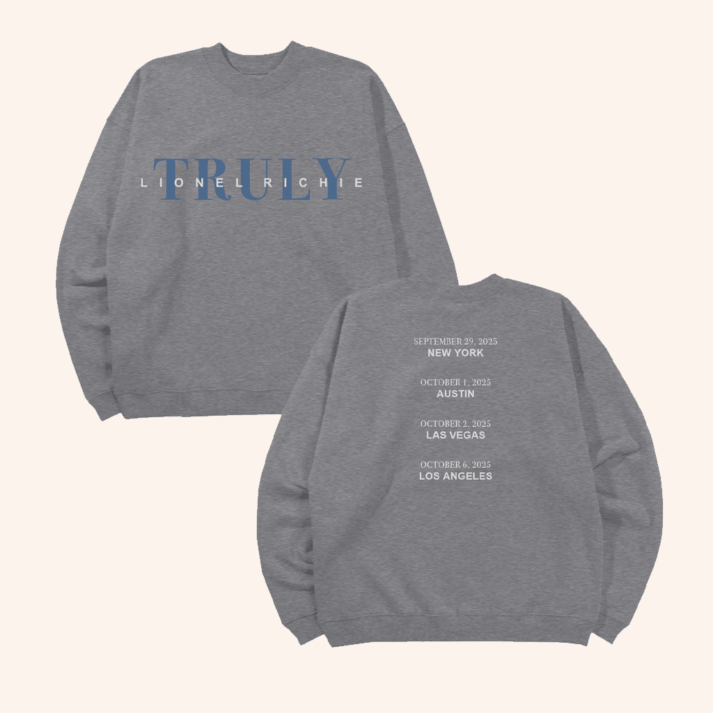 Lionel Richie Merch Truly Tour Sweatshirt Cool Gifts For Music Lovers - Lilybirchmarket