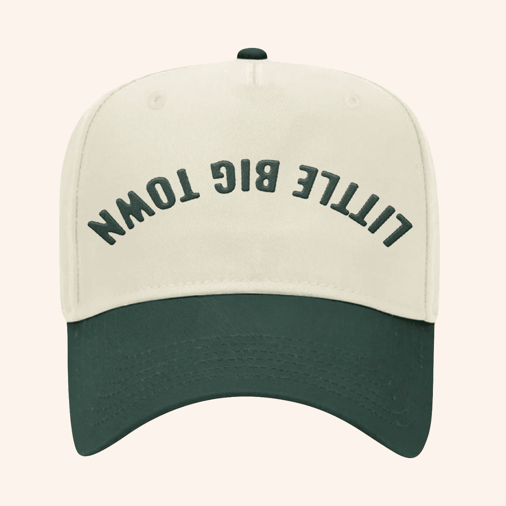 Little Big Town Merch Little Big Town Upside Down Embroidered Hat Gift Ideas For Him - Lilybirchmarket