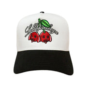 Lollapalooza Band Merch Cherry Dog Embroidered Hat Gift Ideas For Besties - Lilybirchmarket