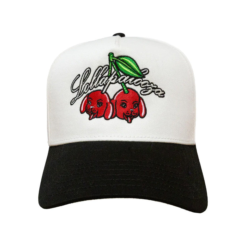 Lollapalooza Band Merch Cherry Dog Embroidered Hat Gift Ideas For Besties - Lilybirchmarket
