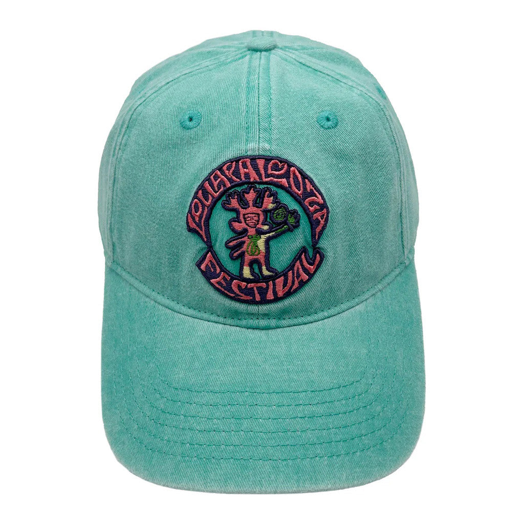Lollapalooza Band Merch Green Lolla Lady Embroidered Hat Gifts For Besties - Lilybirchmarket
