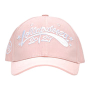 Lollapalooza Band Merch JFG Lolla Script Embroidered Hat Gifts For Girlfriend - Lilybirchmarket