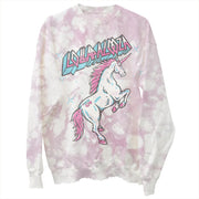 Lollapalooza Band Merch Unicorn Tie Dye Crewneck Sweatshirt Gifts For Wife - Lilybirchmarket