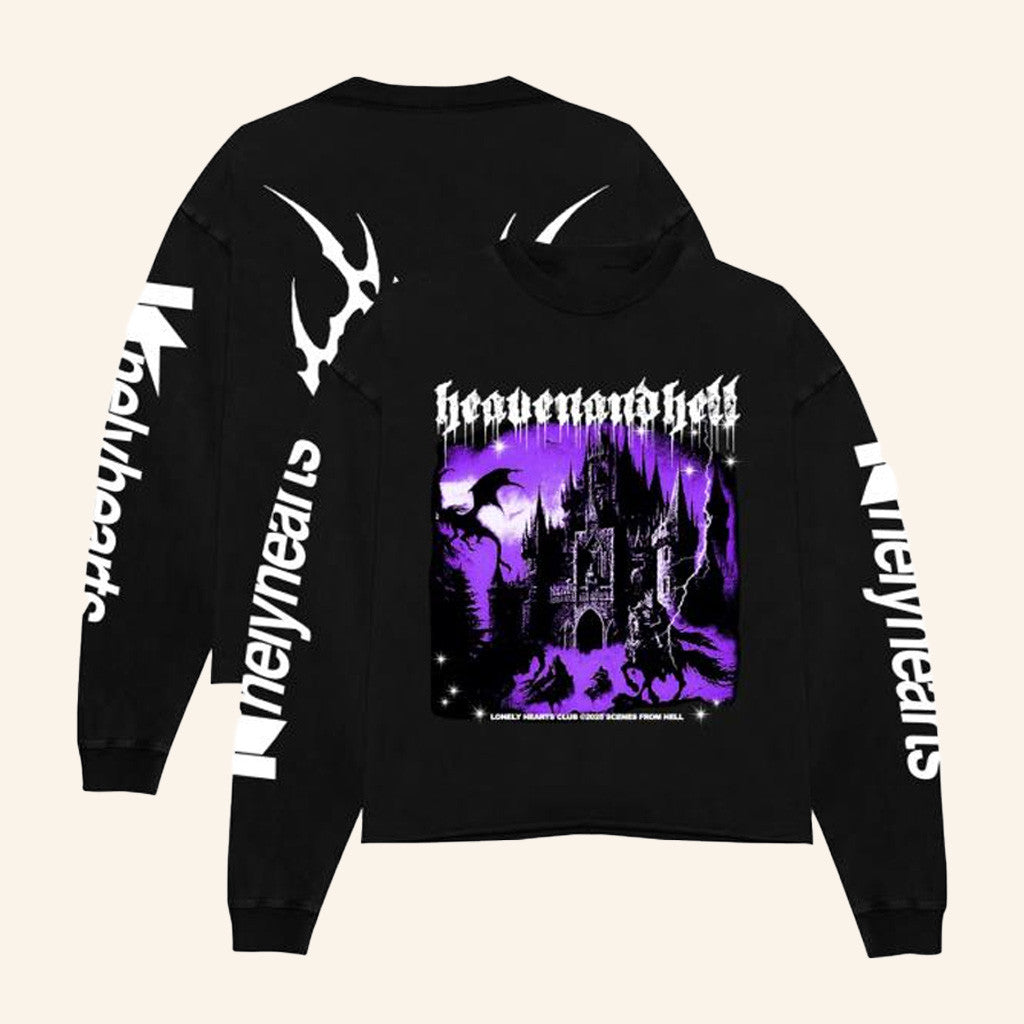 Lonely Hearts Club Merch Scenes From Hell Crewneck Sweatshirt Gifts For Brother - Lilybirchmarket