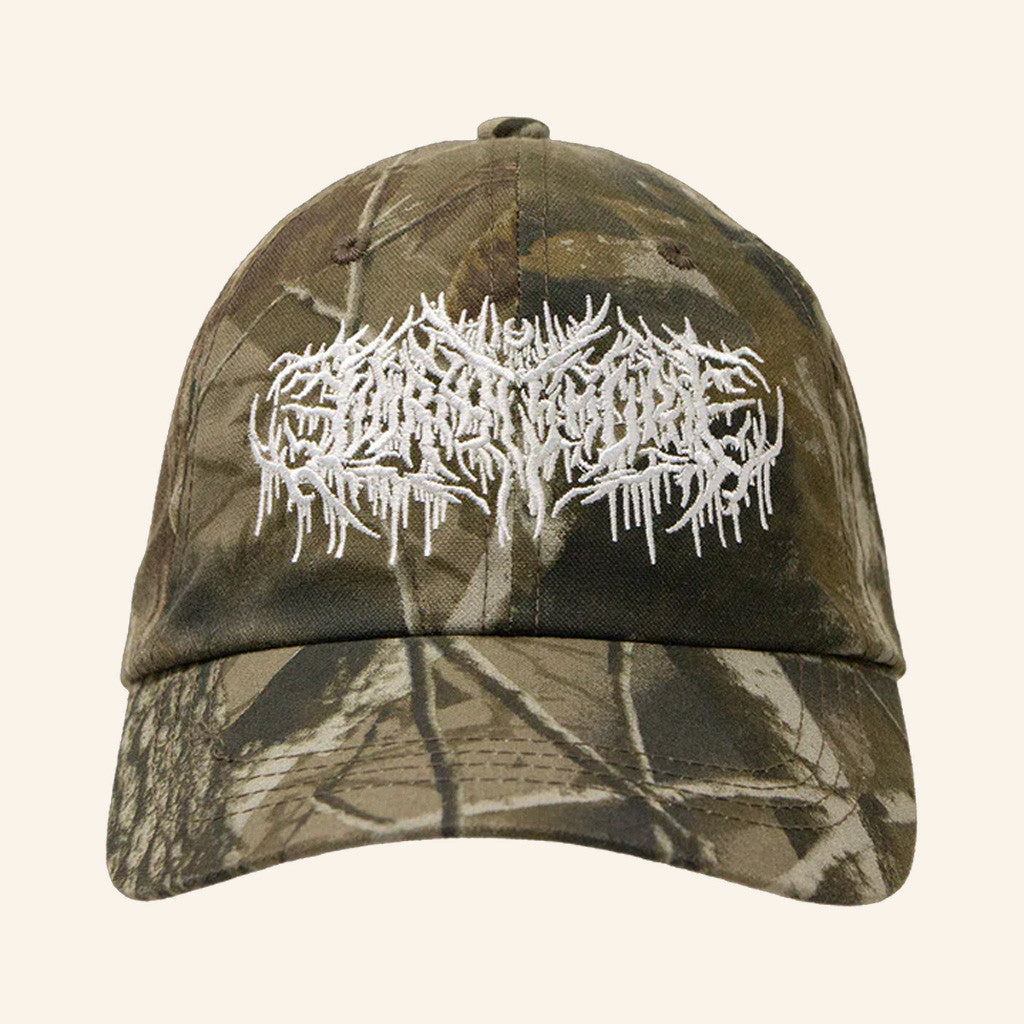 Lorna Shore Merch Iftefwm 2025 Tour Hat Lorna Shore Drip Logo Camo Hat Embroidered Fans Gifts - Lilybirchmarket
