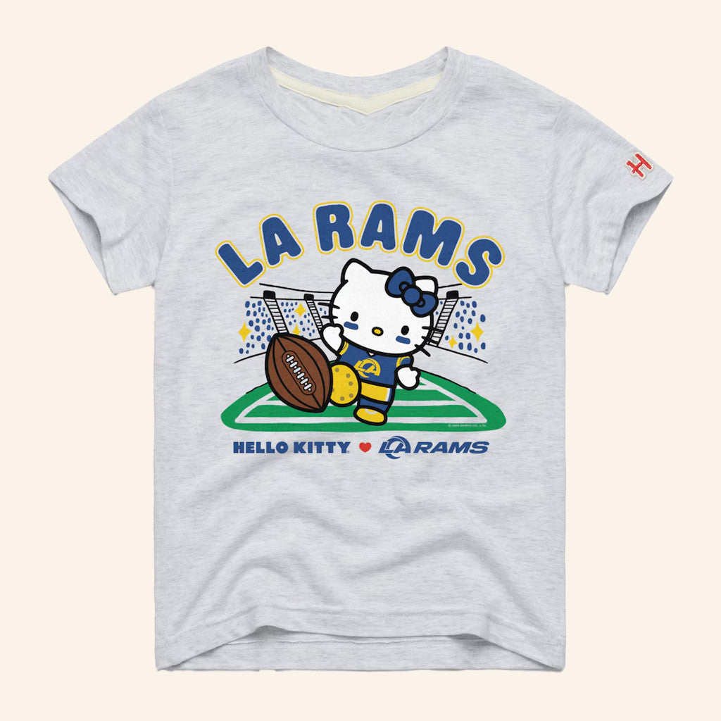 Los Angeles Football Merch Homage Hello Kitty X LA Football Kickoff T-Shirt Football Fans Gifts - Lily Birch Market