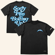 Los Angeles Football Merch Seen X LA Football Sorry I Was Bolting Up T-Shirt Football Fan Gifts - Lily Birch Market