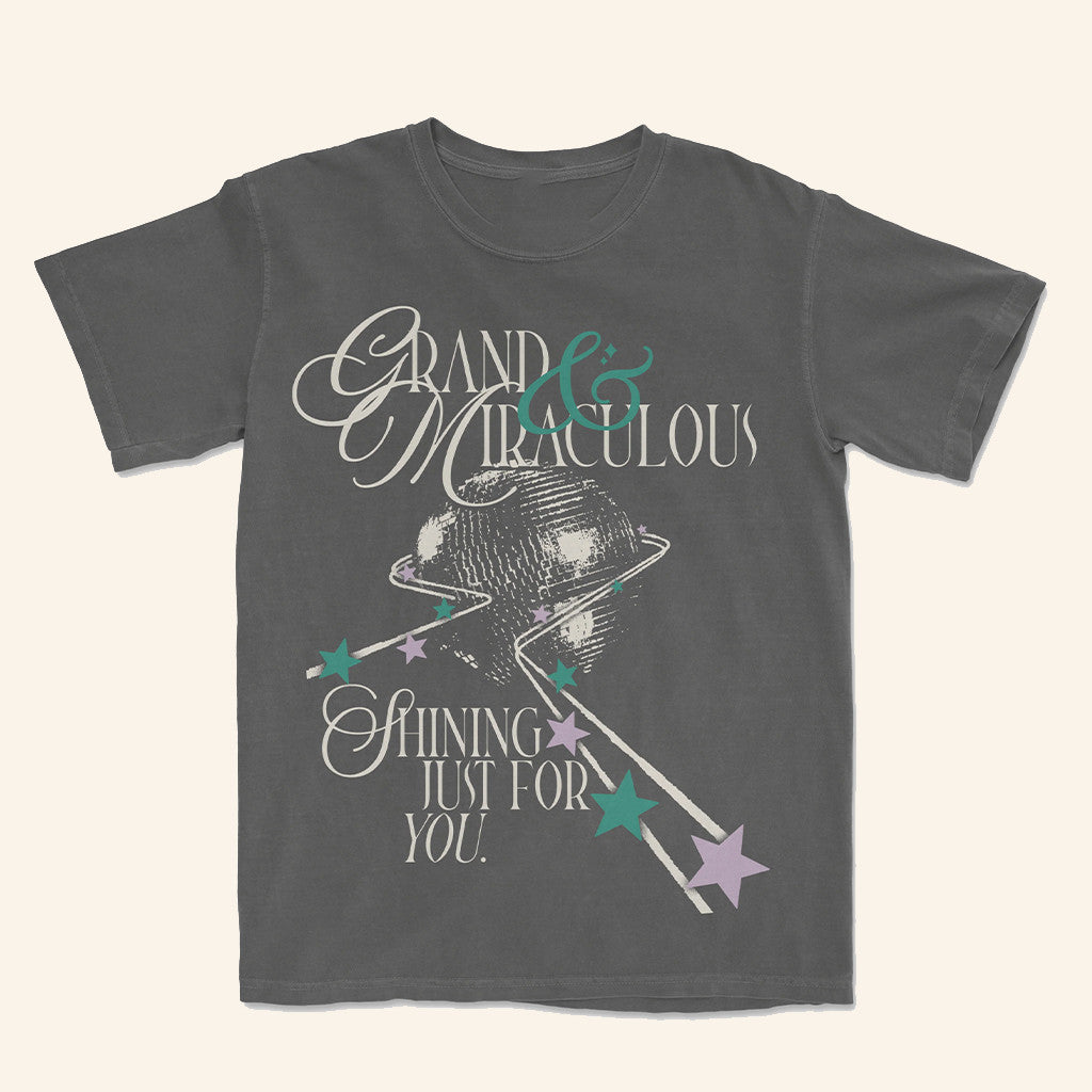 Lost Bros Trading Co Merch Grand Mirrorball T-Shirt Shining Just For You Shirt Gifts For Her - Lily Birch Market