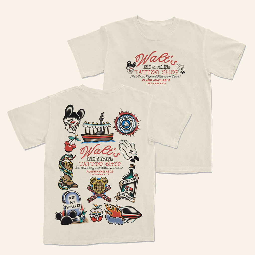 Lost Bros Trading Co Merch Walt's Tattoo T-Shirt Xmas Presents For Him - Lily Birch Market