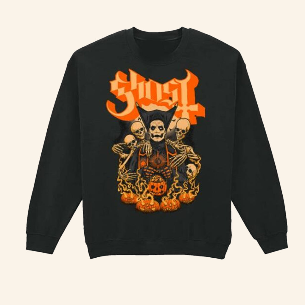 Louder Sound Merch Great Pumpkin Sweatshirt Ghost Sweatshirt Gifts For Besties - Lilybirchmarket
