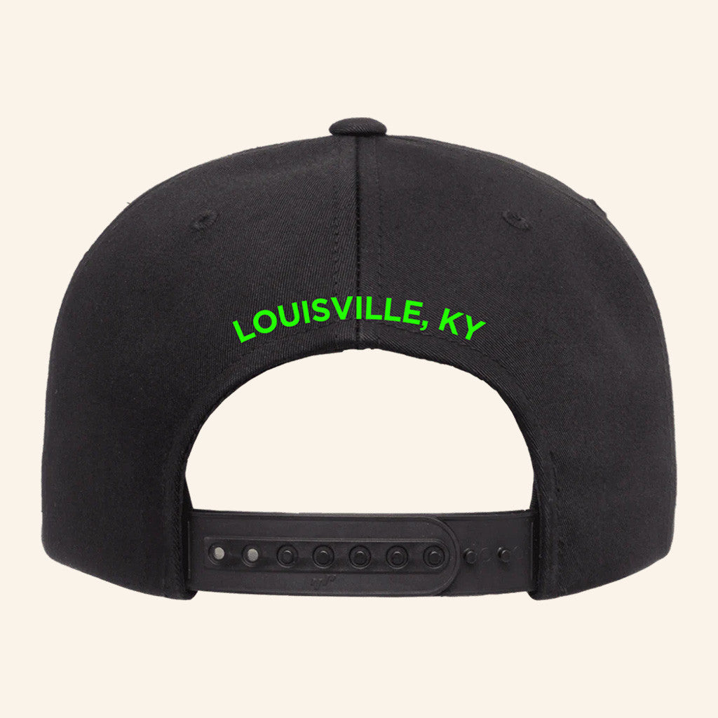Louder Than Life Merch Hit And Run Embroidered Snapback Hat Gifts For Music Lovers - Lilybirchmarket