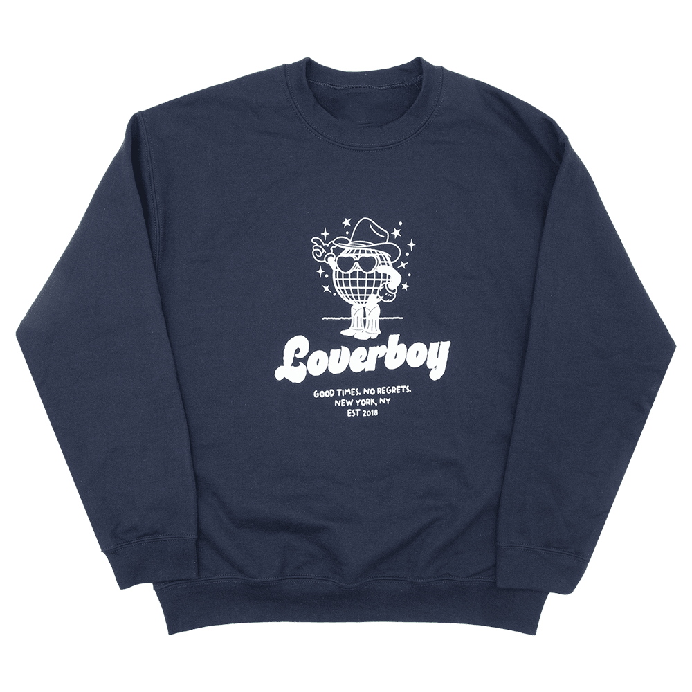 Loverboy Merch Good Times No Regrets Loverboy Sweatshirt Fathers Day Gift Idea for Him - Lilybirchmarket