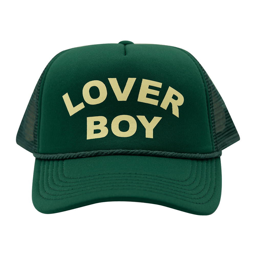 Loverboy Merch Loverboy Inc Trucker Green Hat Father's Day Gifts For Grandpa - Lilybirchmarket