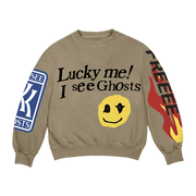 Lucky Me I See Ghosts Sweatshirt Soft Comfy Gift For Boyfriend With Cool Streetwear Taste - Lilybirchmarket