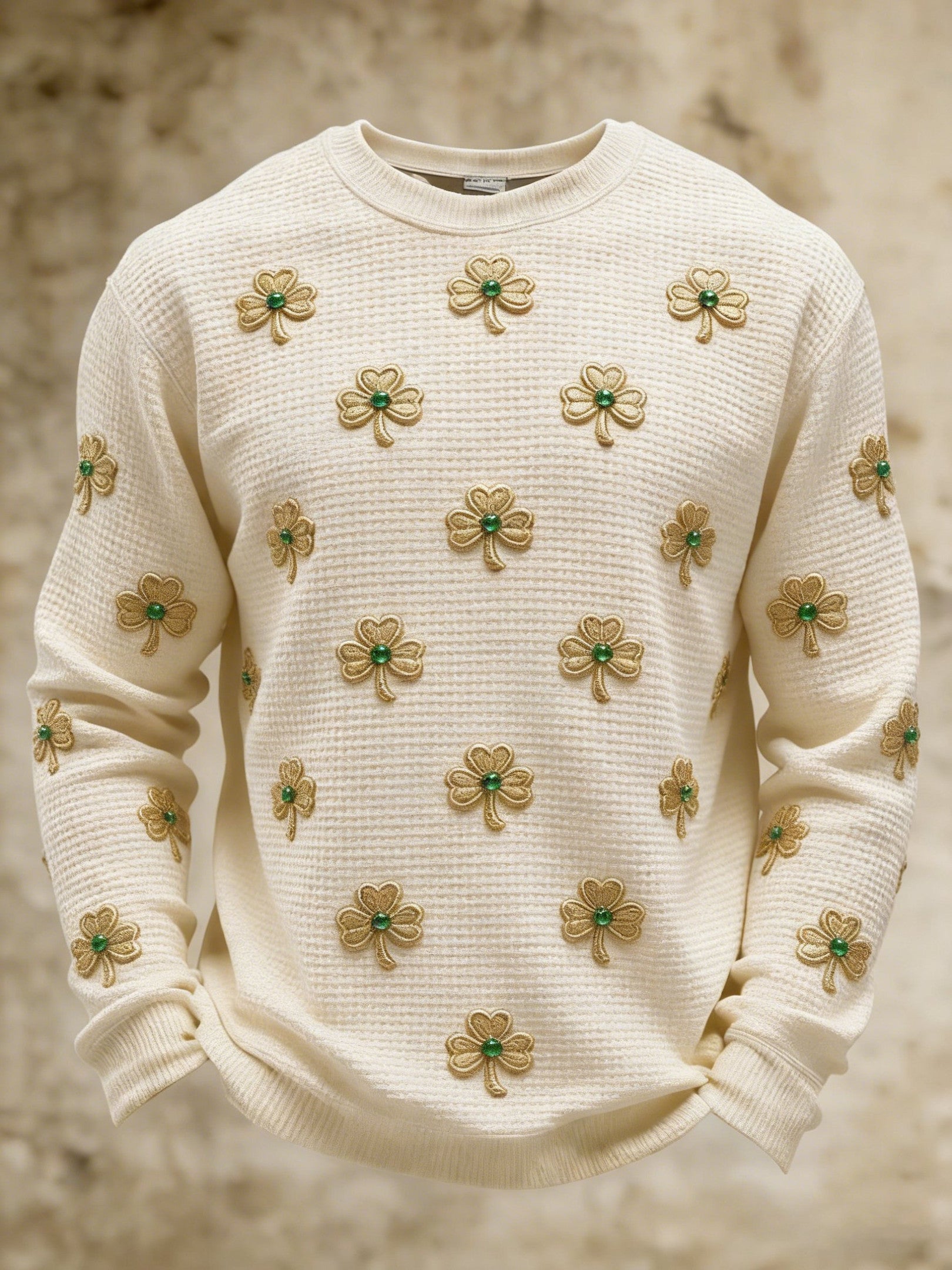  Lucky Shamrock St Patrick's Day Long Sleeve T-Shirt St Patricks Day Clothes Men - TradiViet