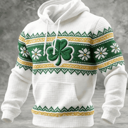 Lucky St Patrick's Shamrock Hoodie Saint Patrick's Day Apparel Cool Presents For Him - Lilybirchmarket