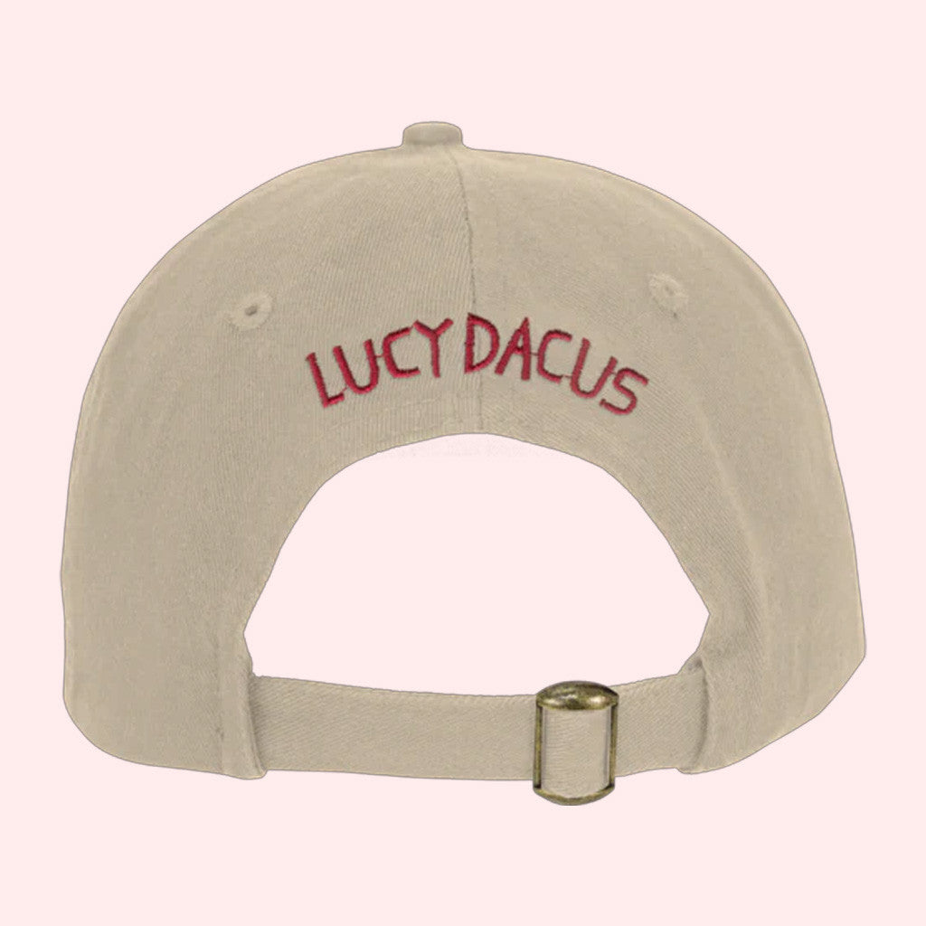 Lucy Dacus Merch Rose Embroidered Hat Gifts For Husband - Lilybirchmarket