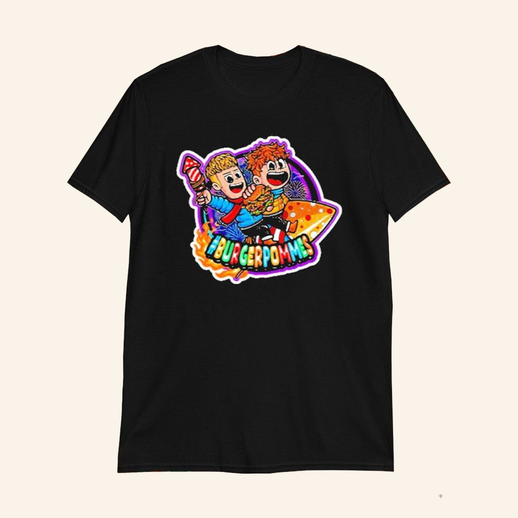 Lukas Burgerpommes New Year's Eve 2026 T-Shirt Lukas Merch Gifts For Son - Lily Birch Market