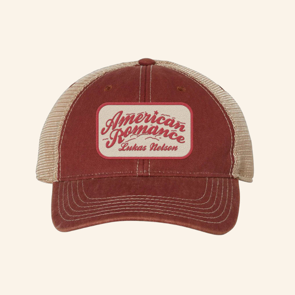 Lukas Nelson Merch American Romance Trucker Hat Presents For Music Lovers - Lilybirchmarket
