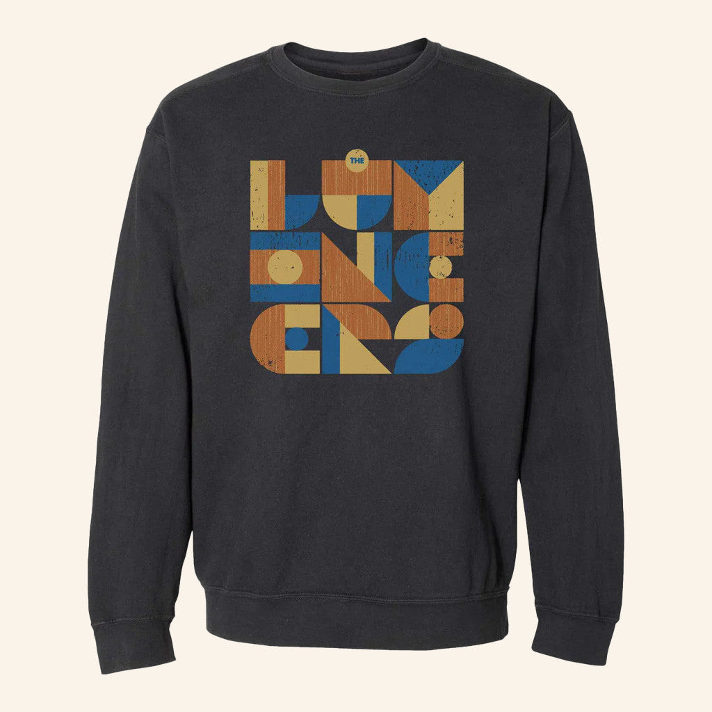 Lumineers Merch Tour 2025 Geometric Logo Crewneck Sweatshirt Best Gifts For Him - Lilybirchmarket