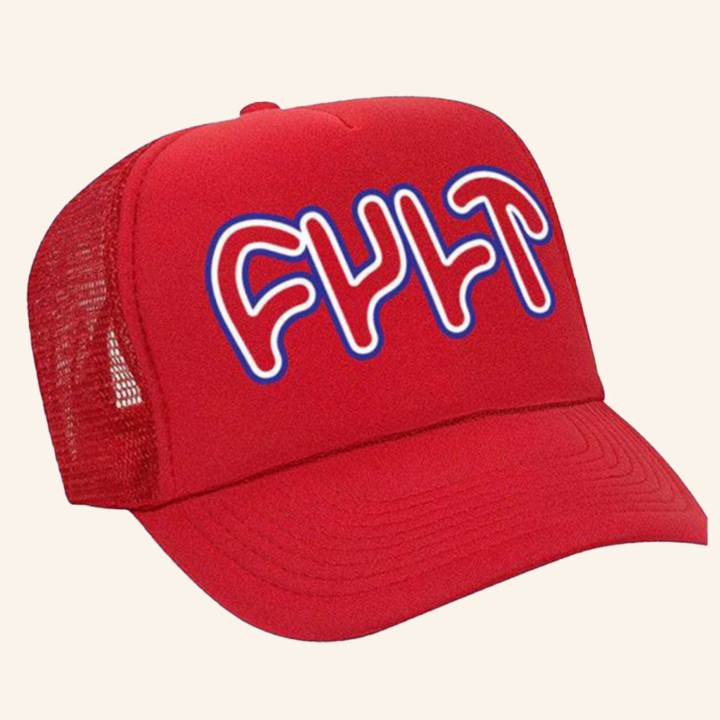 Luxbmx Merch Cult Patriot Trucker Hat Unique Gifts For Husband - Lilybirchmarket