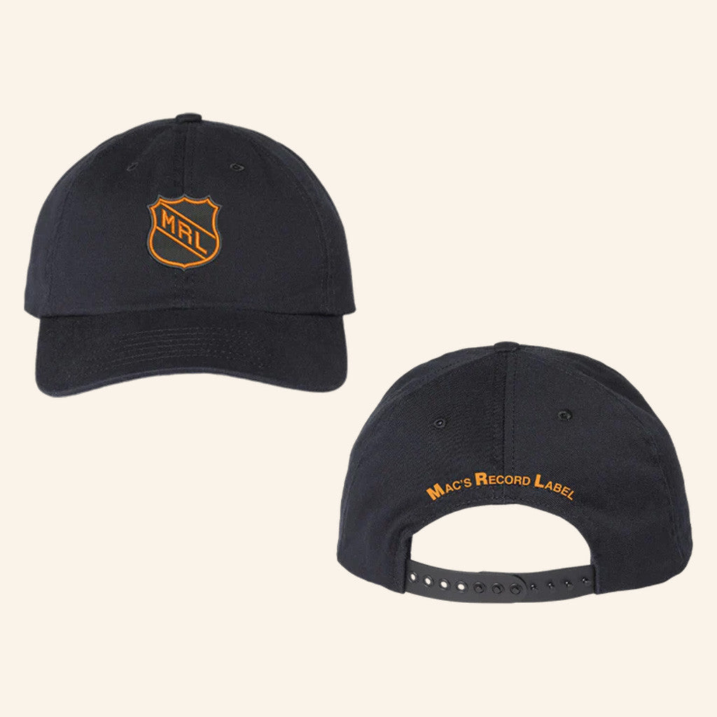 Mac Demarco Merch MRL Hockey Black Embroidered Hat Gifts For Dad - Lilybirchmarket