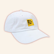 Mac Demarco Merch MRL Logo White Embroidered Hat Gifts For Him - Lilybirchmarket