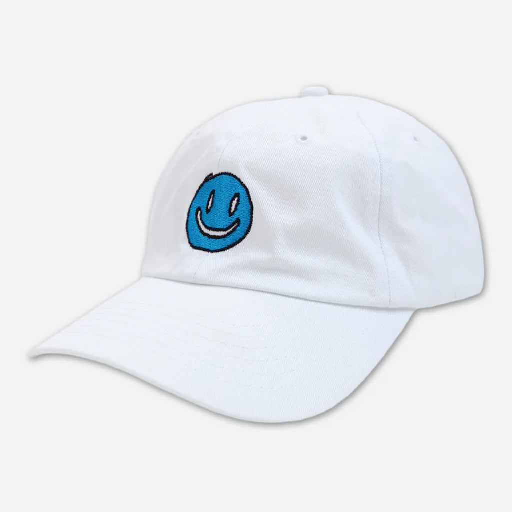 Mac Demarco Merch Smiley White Embroidered Hat Gifts For Friends - Lilybirchmarket