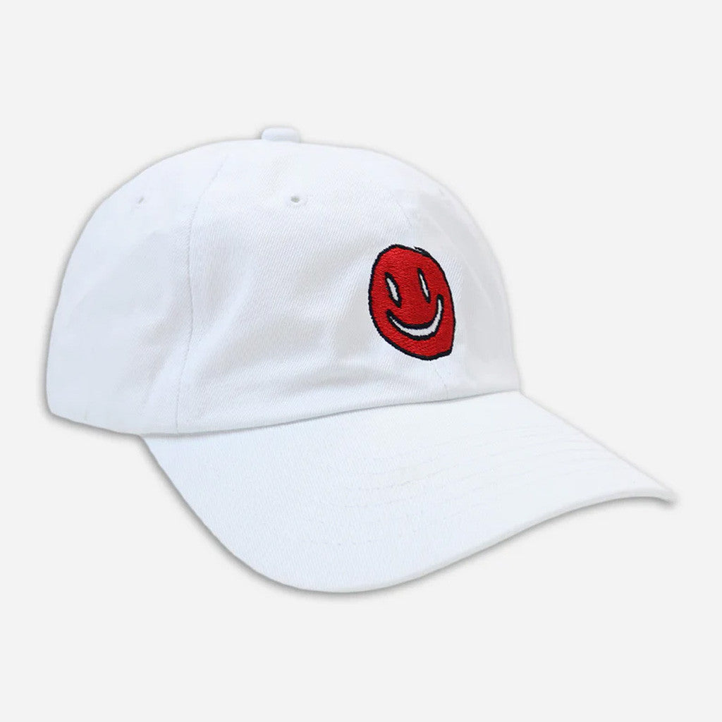 Mac Demarco Merch Smiley White Embroidered Hat Gifts For Her - Lilybirchmarket