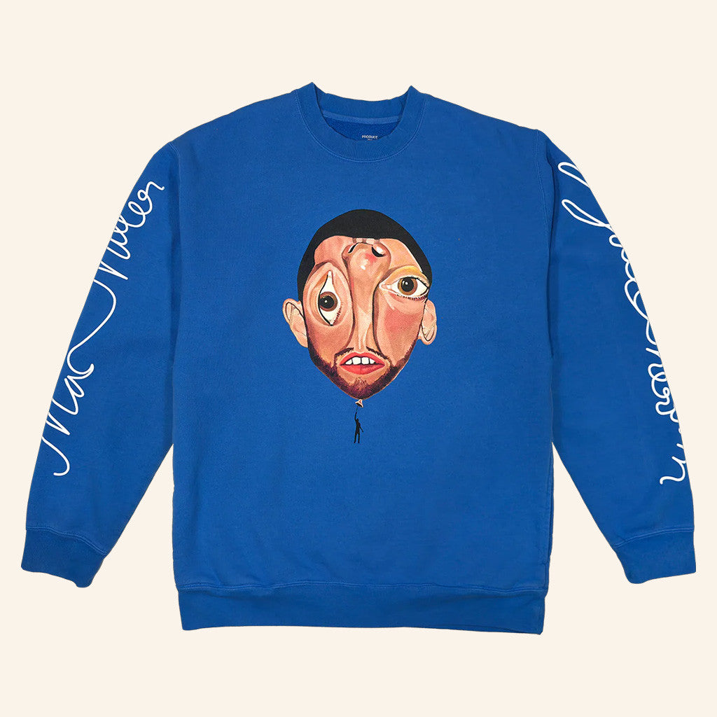 Mac Miller Merch Balloonerism Cover Sweatshirt Cool Gift For Brother - Lilybirchmarket