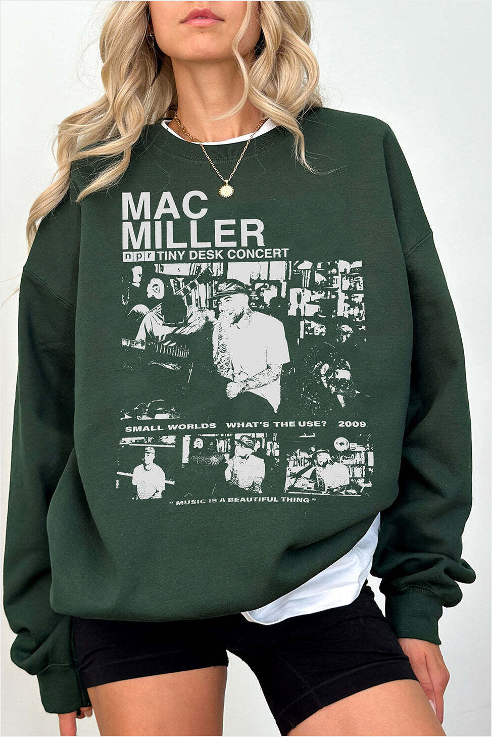 Mac Miller Music Sweatshirt For Women Gifts For Besties Merch Clothing - Lilybirchmarket