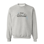 Madison Beer Merch Home For The Holidays Grey Sweatshirt Music Fans Gifts Country Boy Gift - Lilybirchmarket