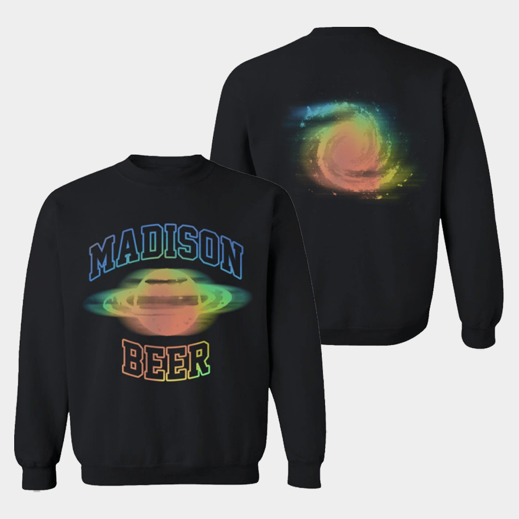 Madison Beer Merch Madison Beer Rainbow Sweatshirt Birthday Gift For Him - Lilybirchmarket